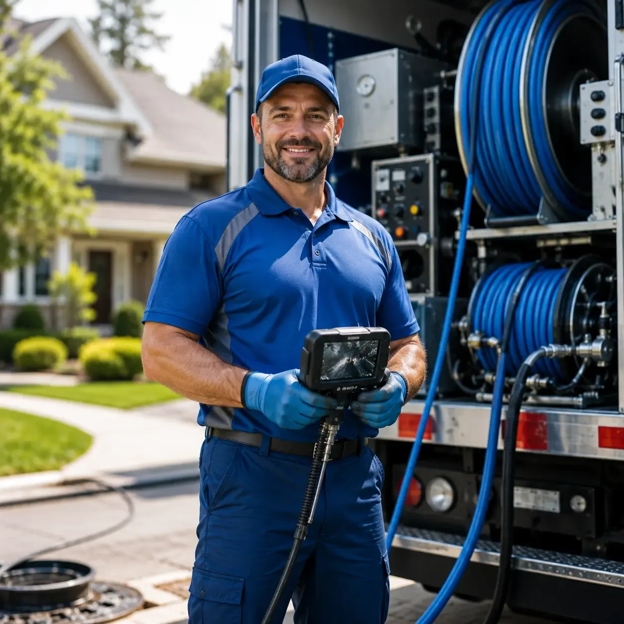 Local outdoor drain cleaning specialists in Wendell, NC